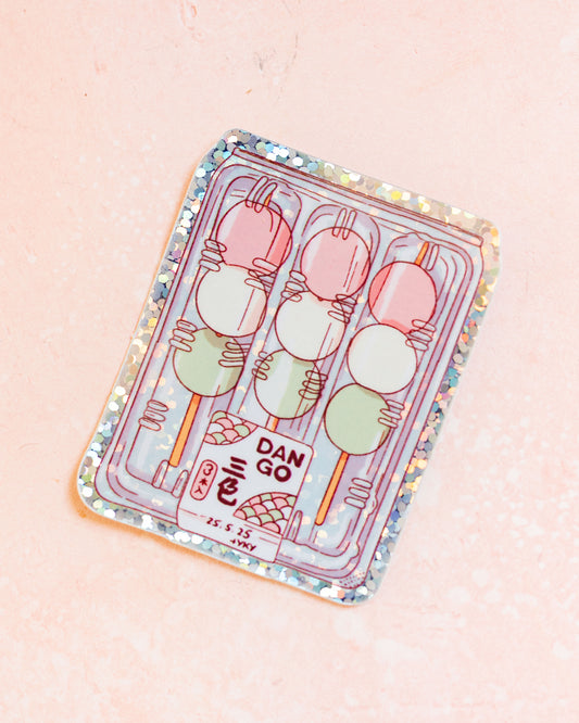 Glitter Stickers Dango Skewers Laraflo Design