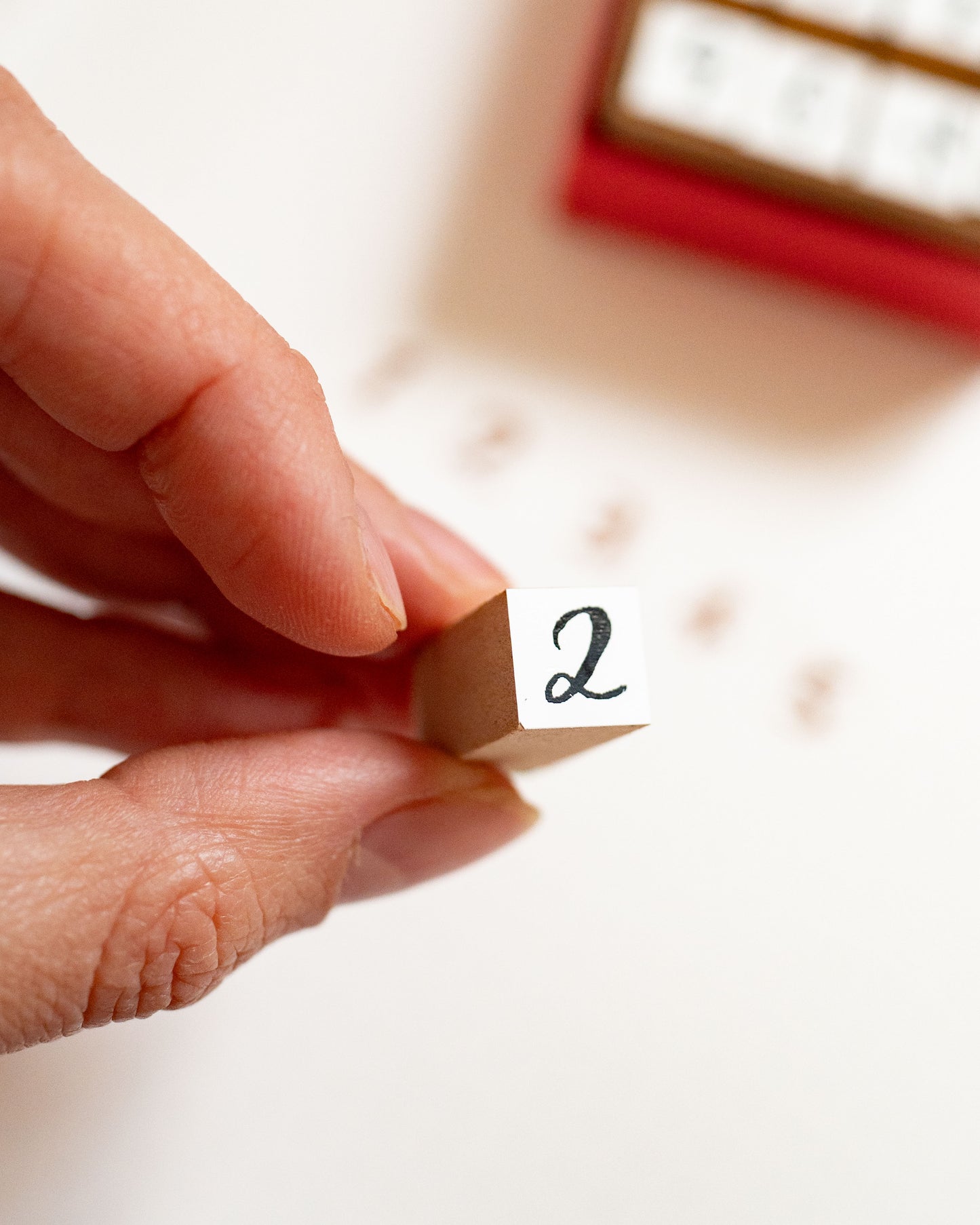 Set de tampons Chiffres Petit Number Stamp