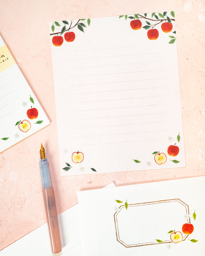 Set de Papier à lettres Apple