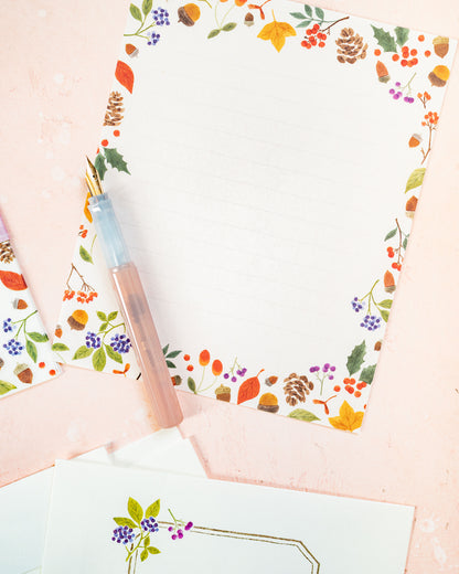 Set de Papier à lettres Nuts