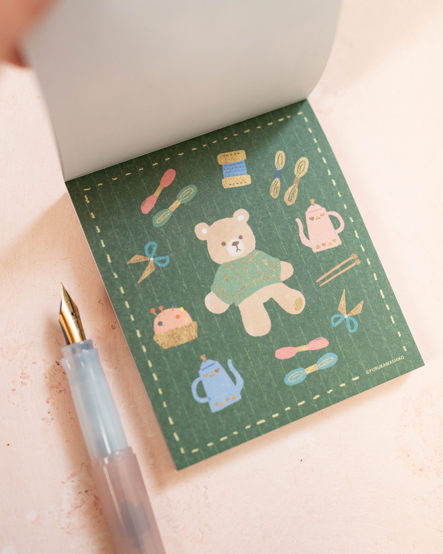 Furukawa Shiko Bear and Knitting Notebook