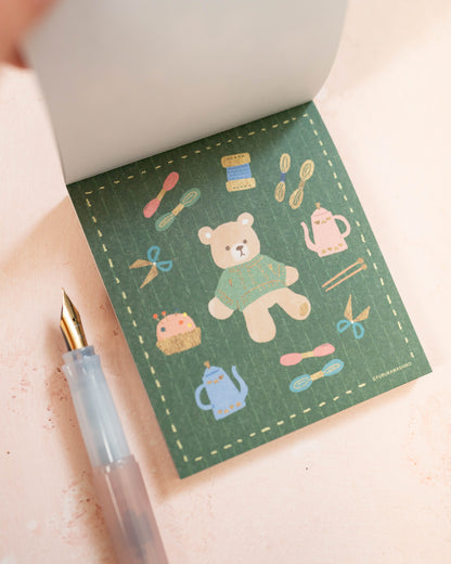 Bloc-notes Ours et Tricot Furukawa Shiko