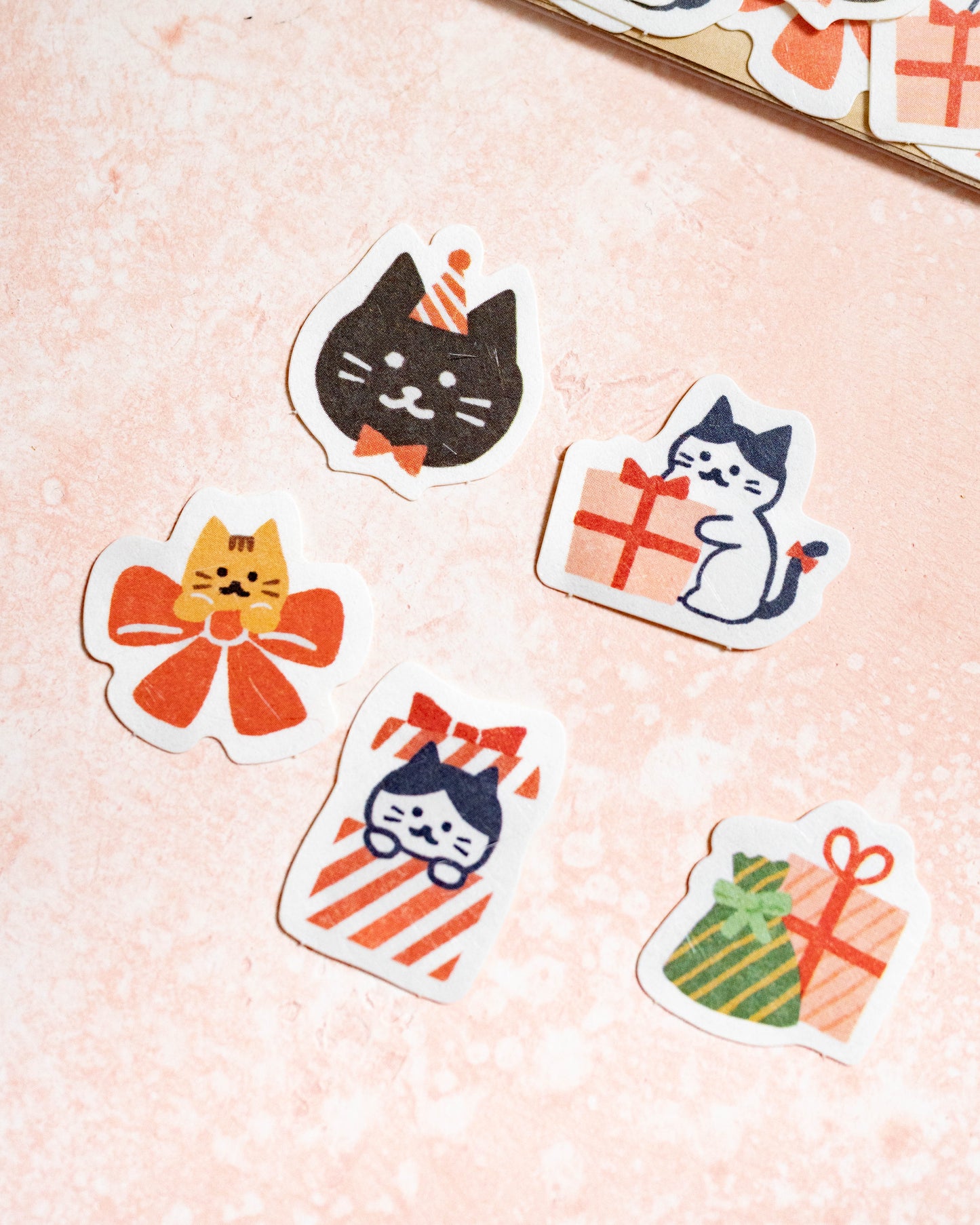 Furukawa Shiko Cat Flakes Stickers and Gifts