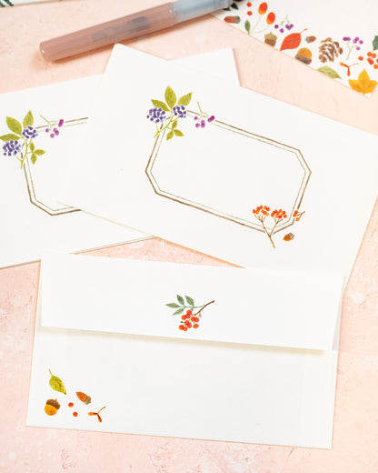 Set de Papier à lettres Nuts