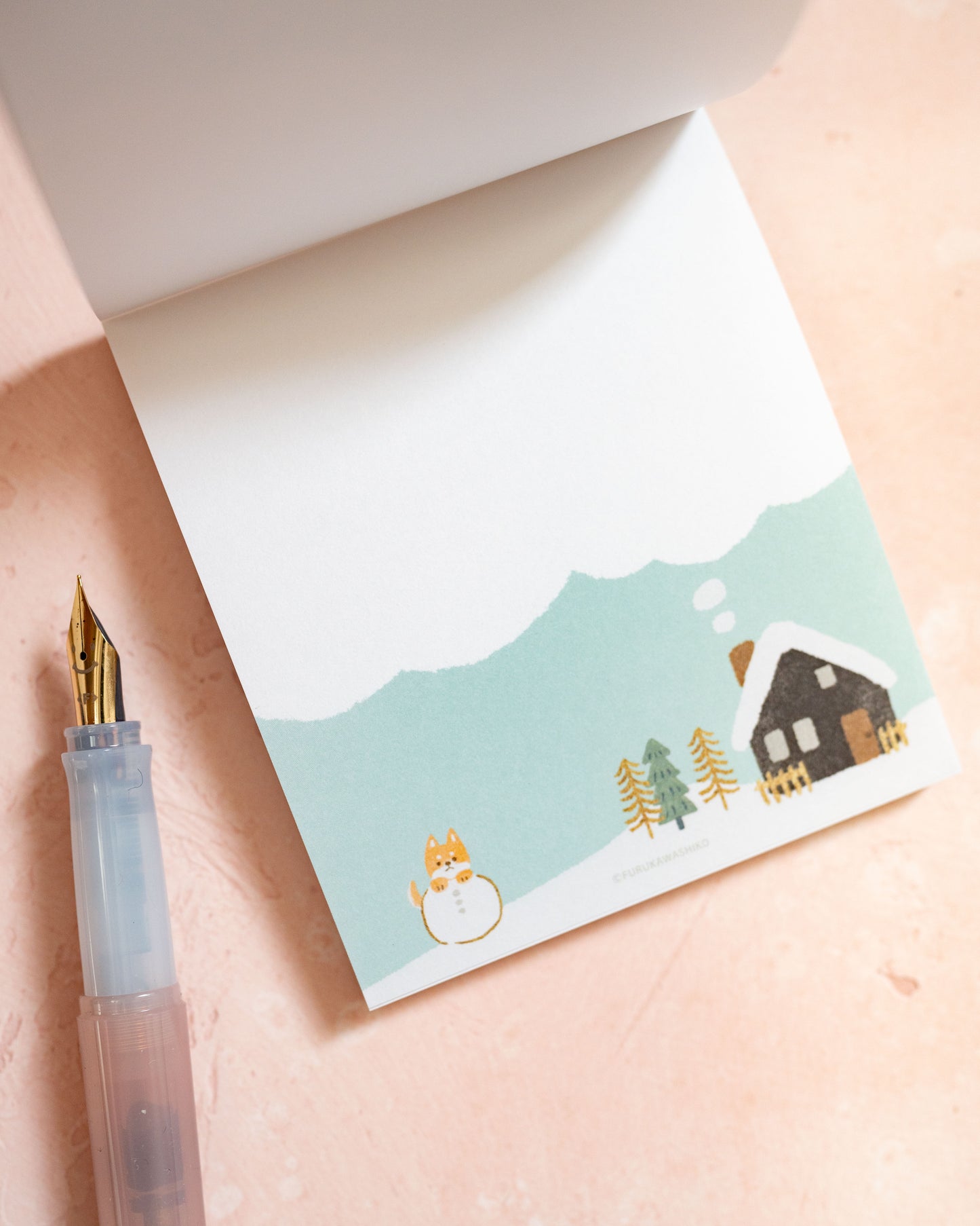 Dogs and Snow Notebook by Furukawa Shiko