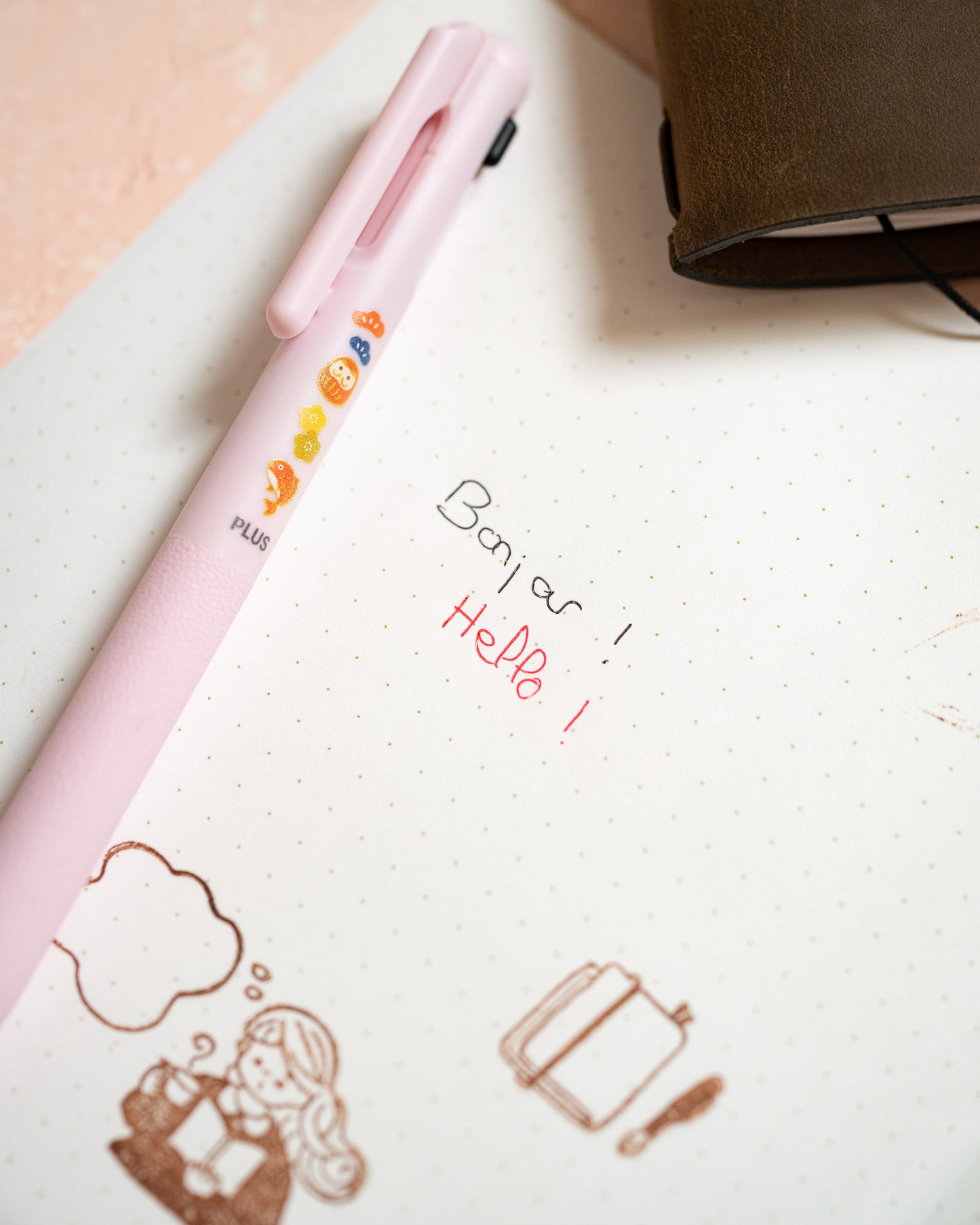 Stylo Calm Plus Edition Limitée Rose