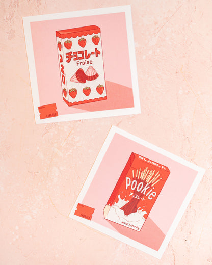 Mini Print Packaging Chocolat Fraise Laraflo Design