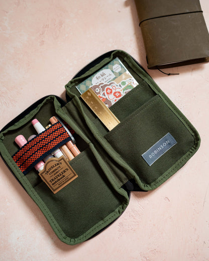 Trousse Pochette Anything x Robinson Kaki
