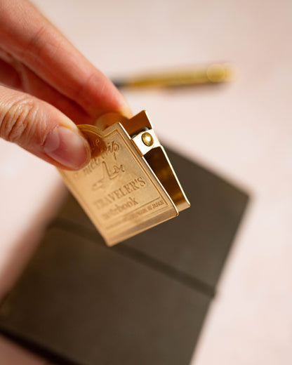 Clip Avion en laiton – Traveler’s Company Notebook 030 TRC Brass