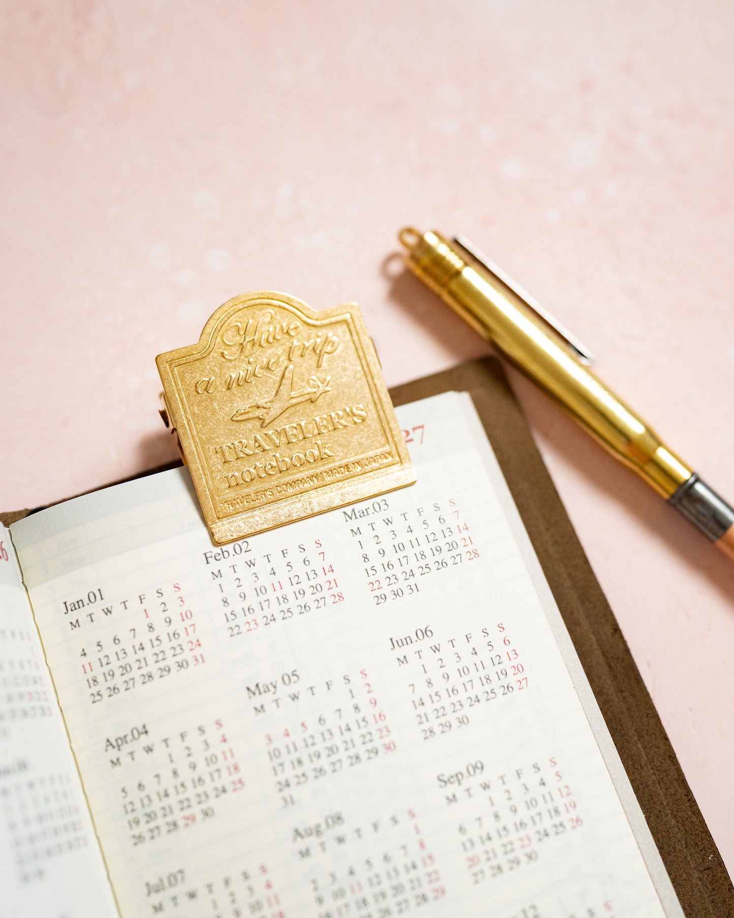 Clip Avion en laiton – Traveler’s Company Notebook 030 TRC Brass