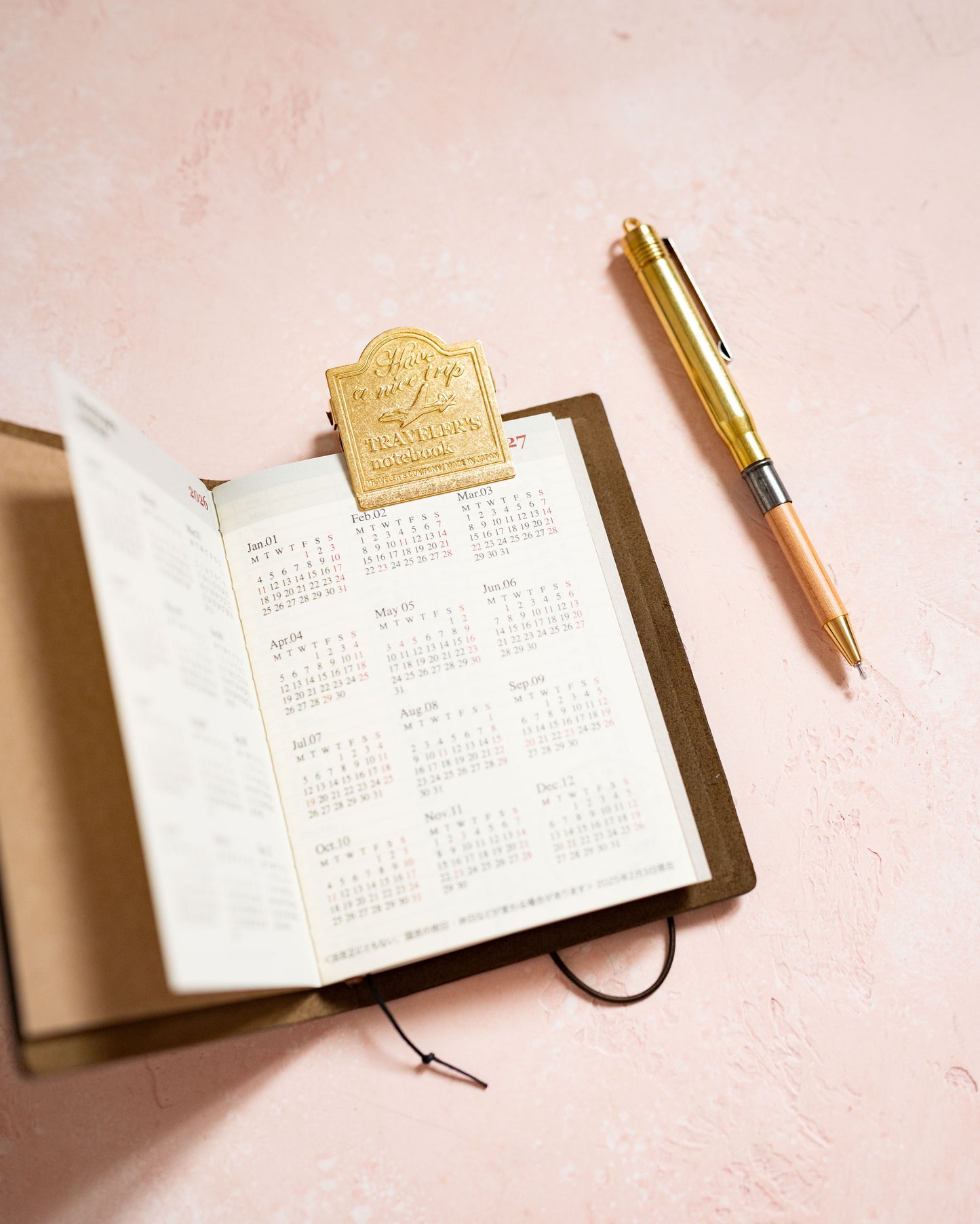 Clip Avion en laiton – Traveler’s Company Notebook 030 TRC Brass