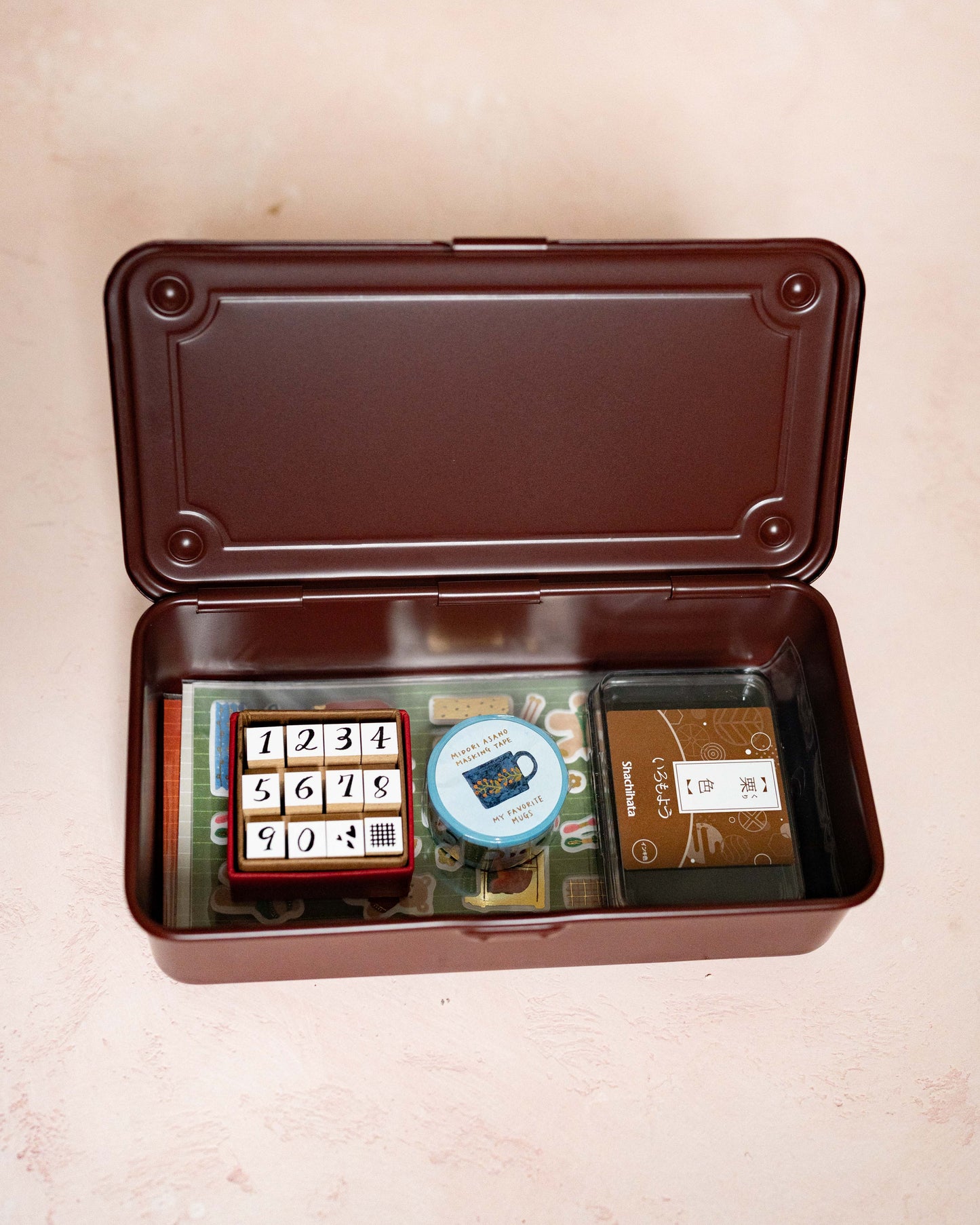 Tool Box T190 Bordeaux Toyo Steel Boîte de rangement