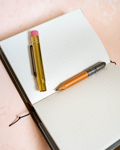 Traveler’s Company TRC Brass Pencil Holder