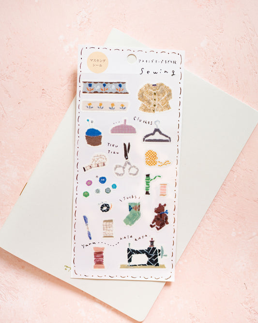 Miki Tamura Sewing Stickers