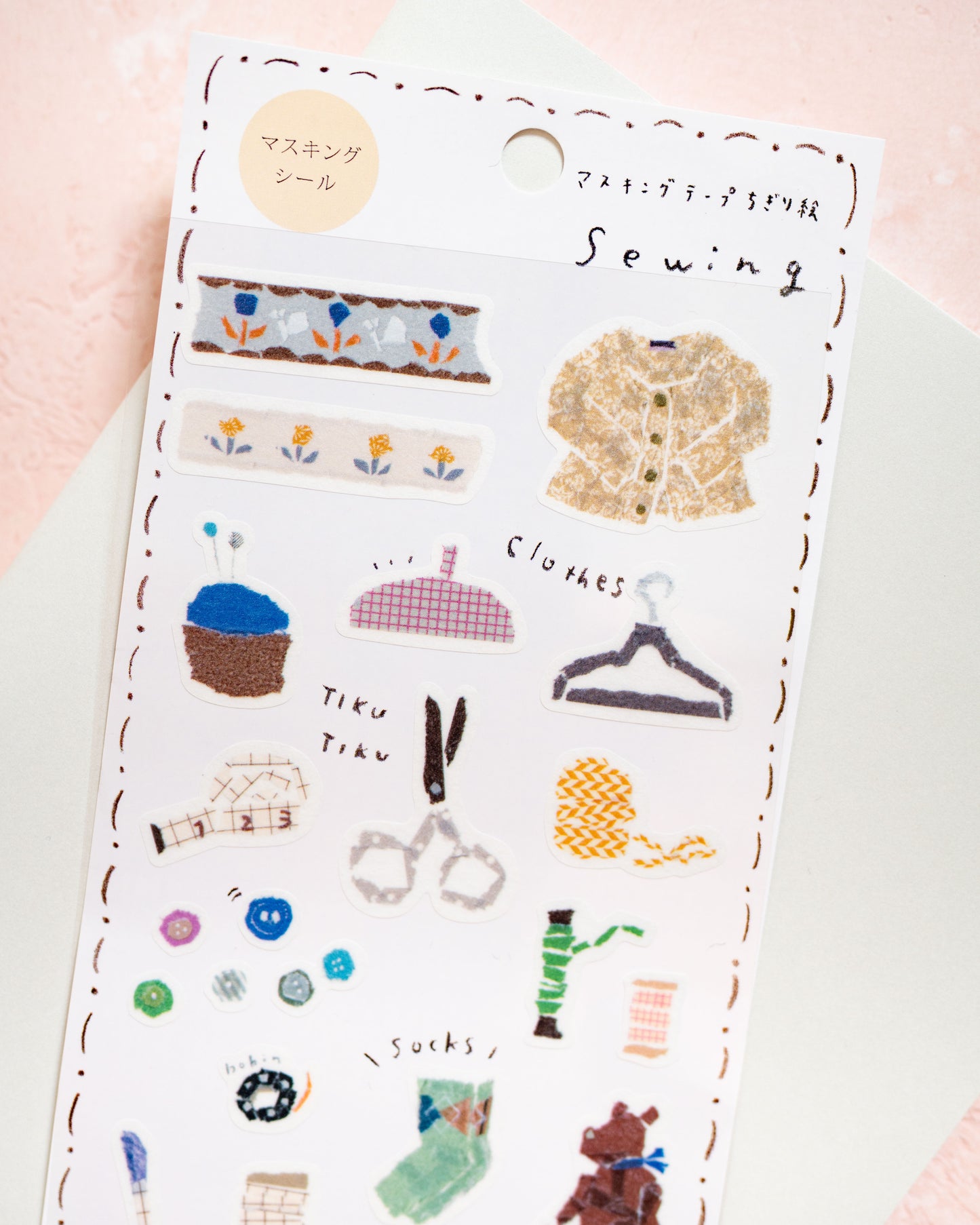 Miki Tamura Sewing Stickers