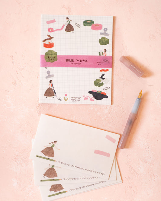 On My Desk Necktie Stationery Set