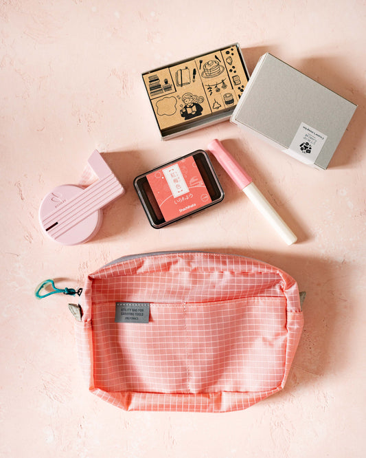 Delfonics Föhre Inner Carrying Water Repellent Light Pink - Small