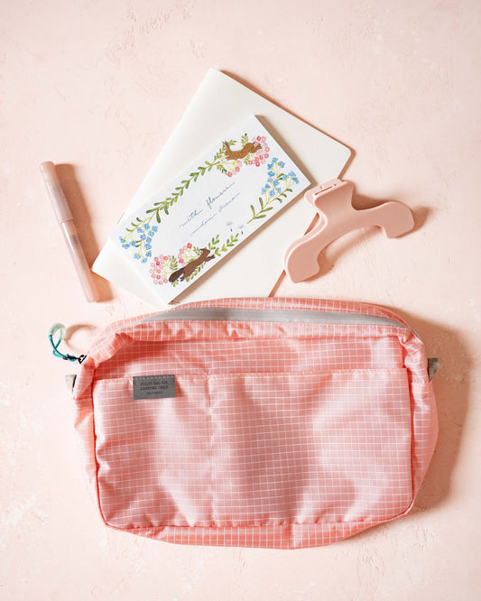 Delfonics Föhre Inner Carrying Water Repellent Light Pink - Medium