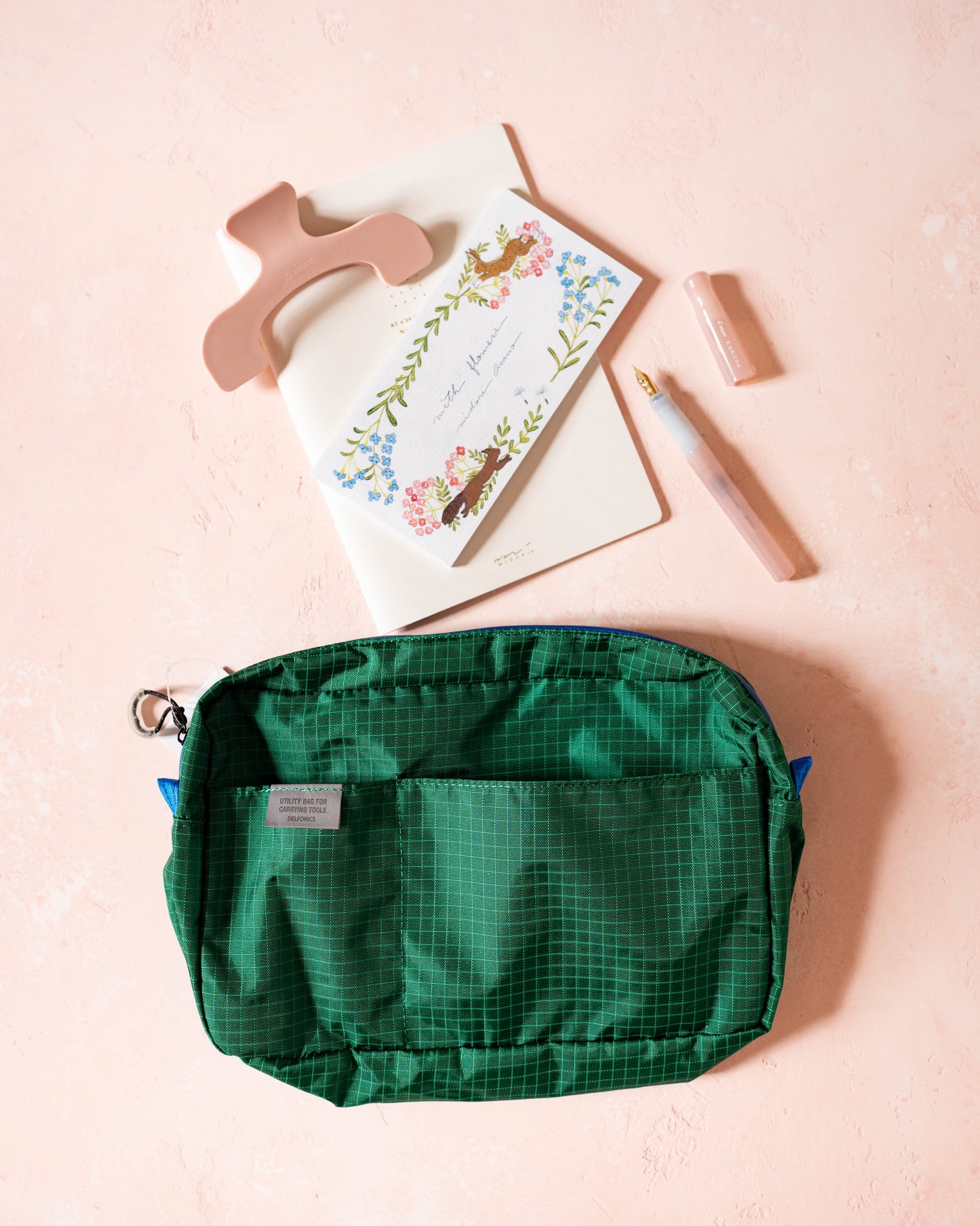 Delfonics Föhre Inner Carrying Water Repellent Dark Green - Medium