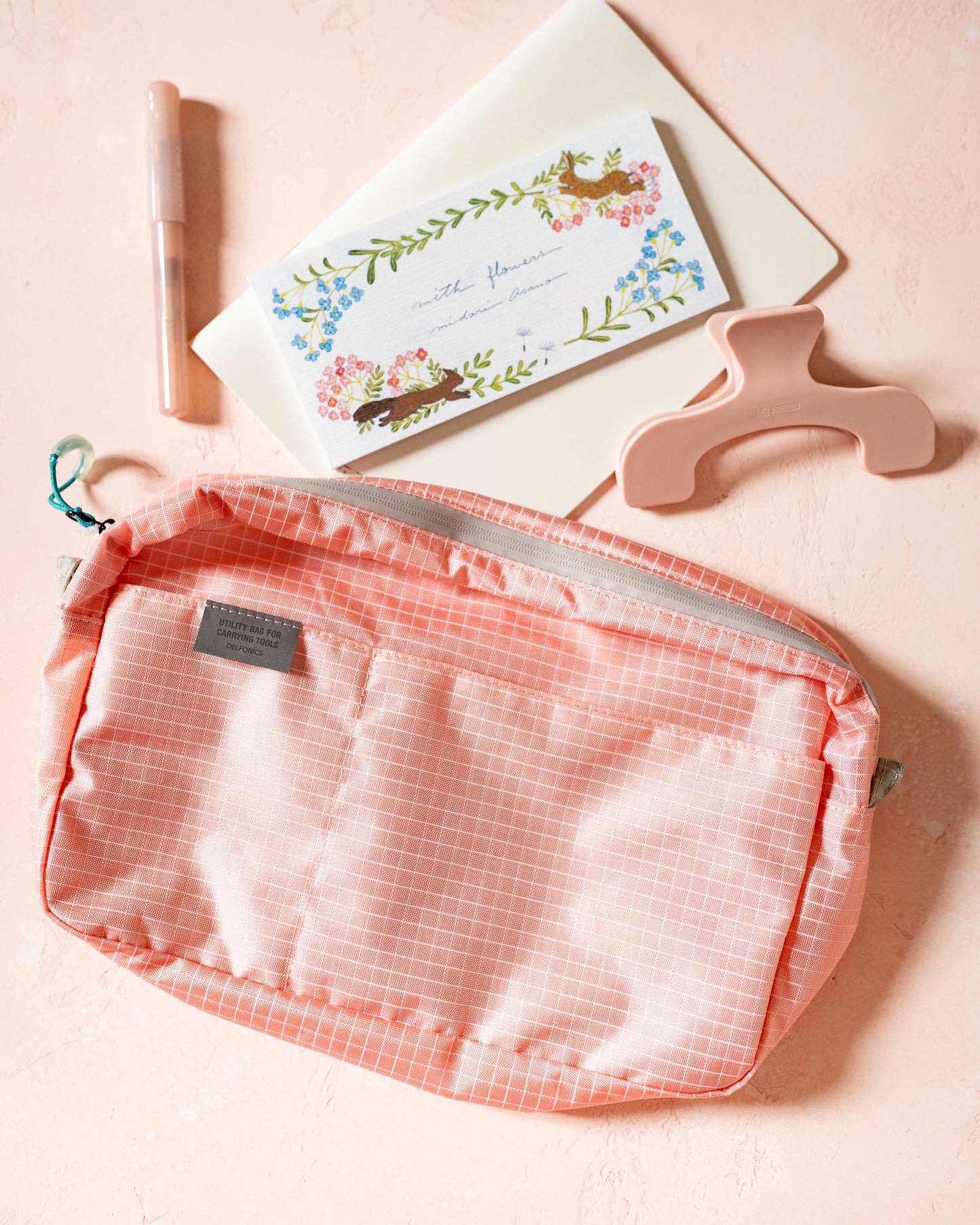 Delfonics Föhre Inner Carrying Water Repellent Light Pink - Medium