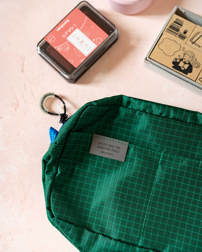 Delfonics Föhre Inner Carrying Water Repellent Dark Green - Small