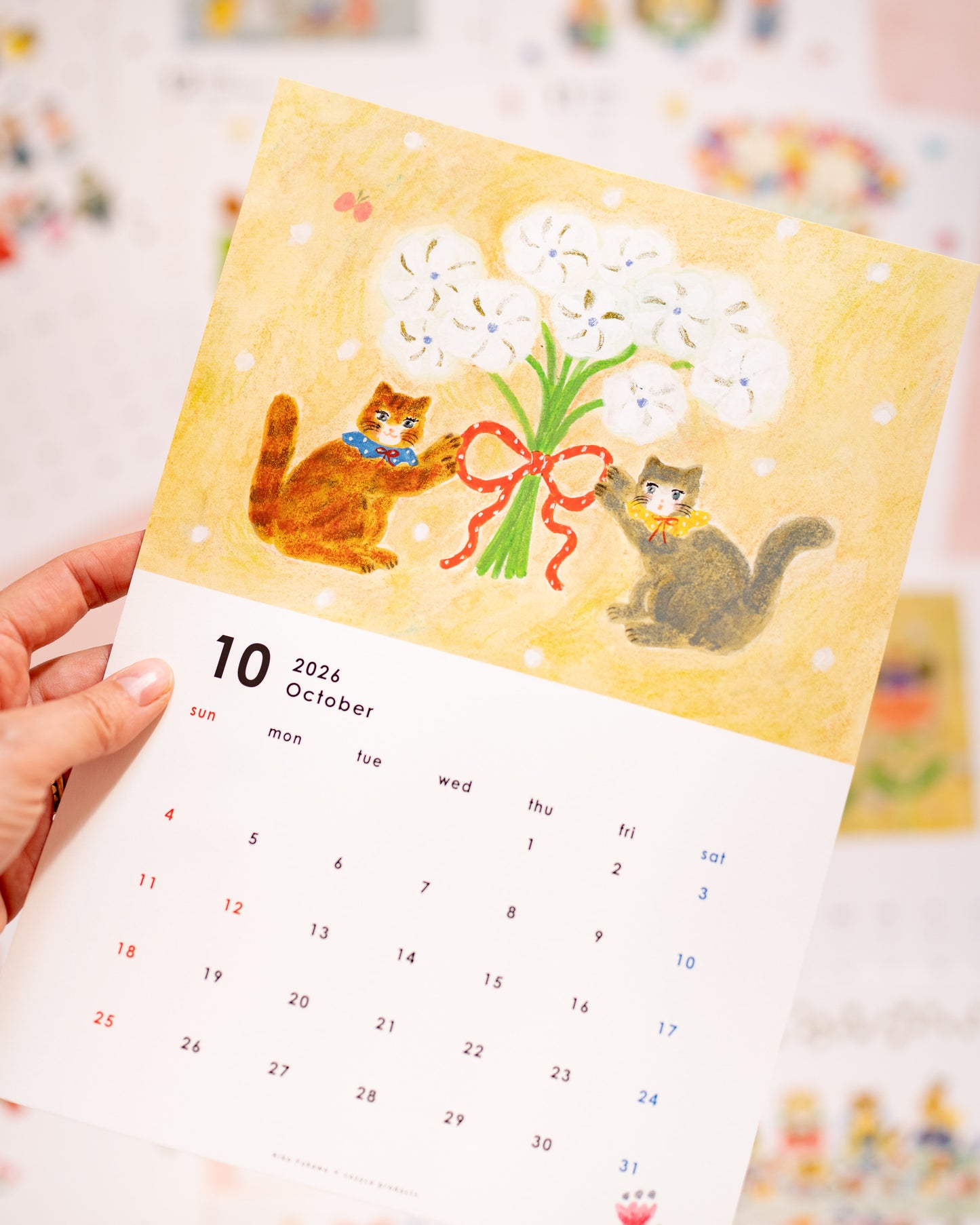 2026 Calendar Aiko Fukawa