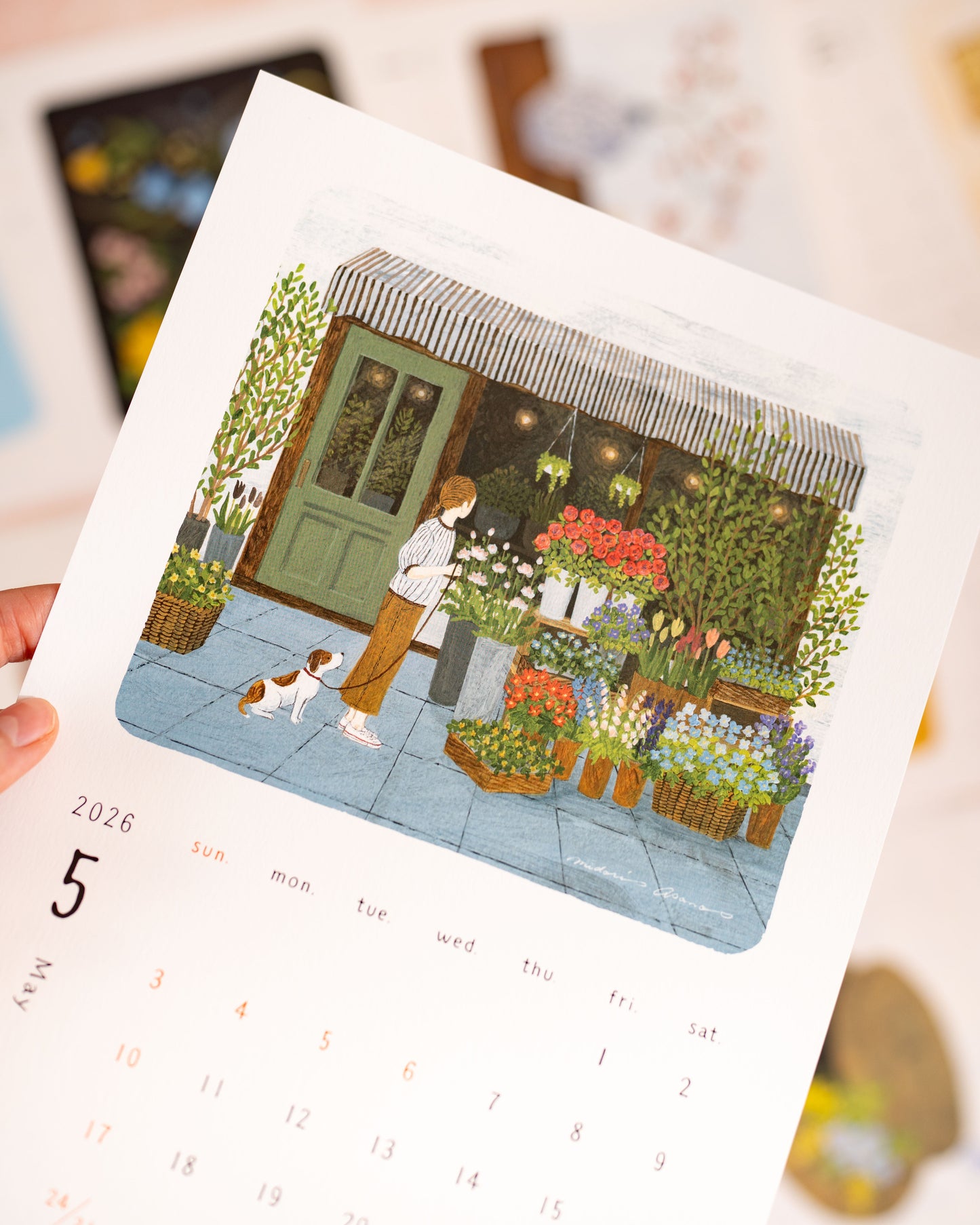 2026 Midori Asano Calendar