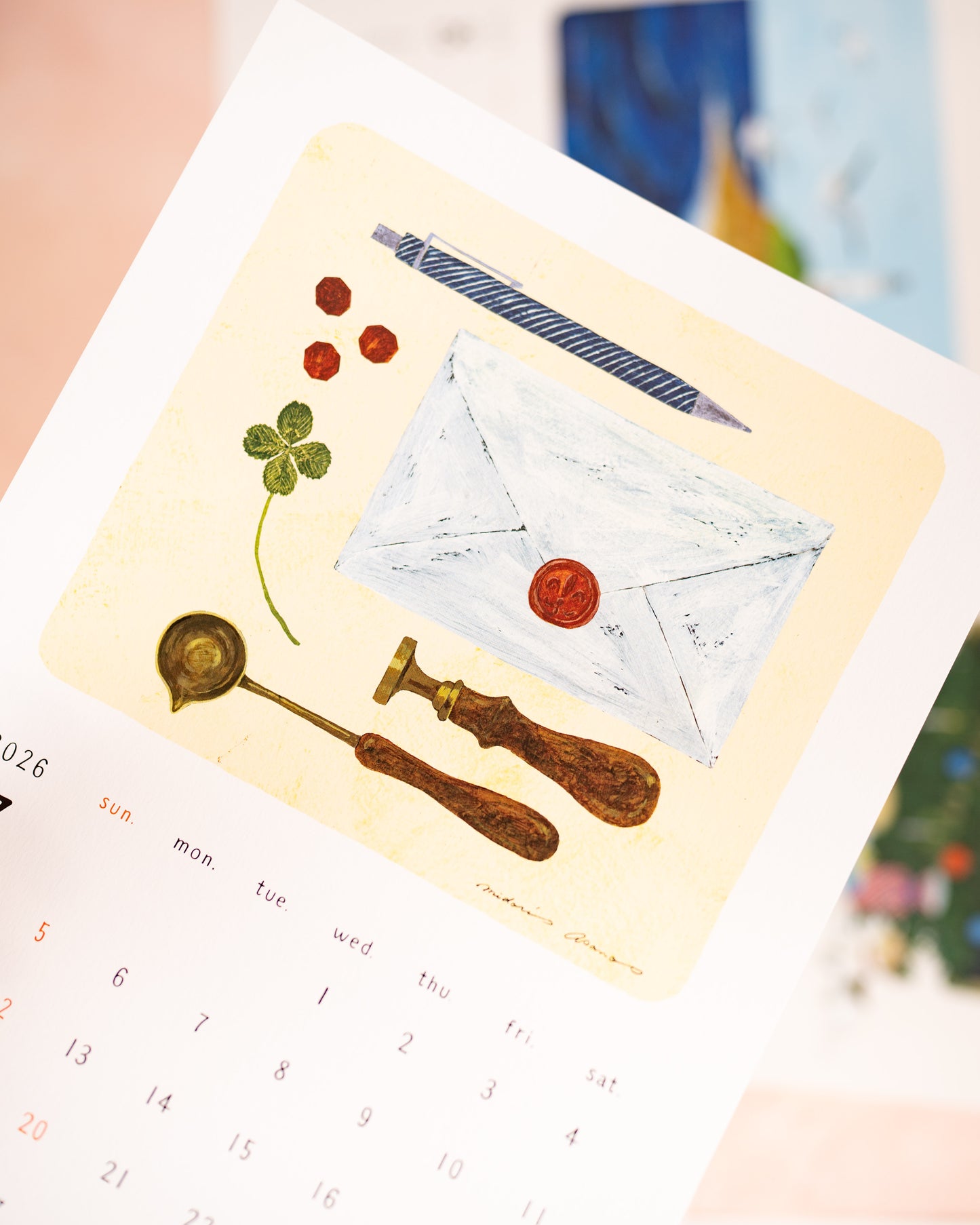 2026 Midori Asano Calendar