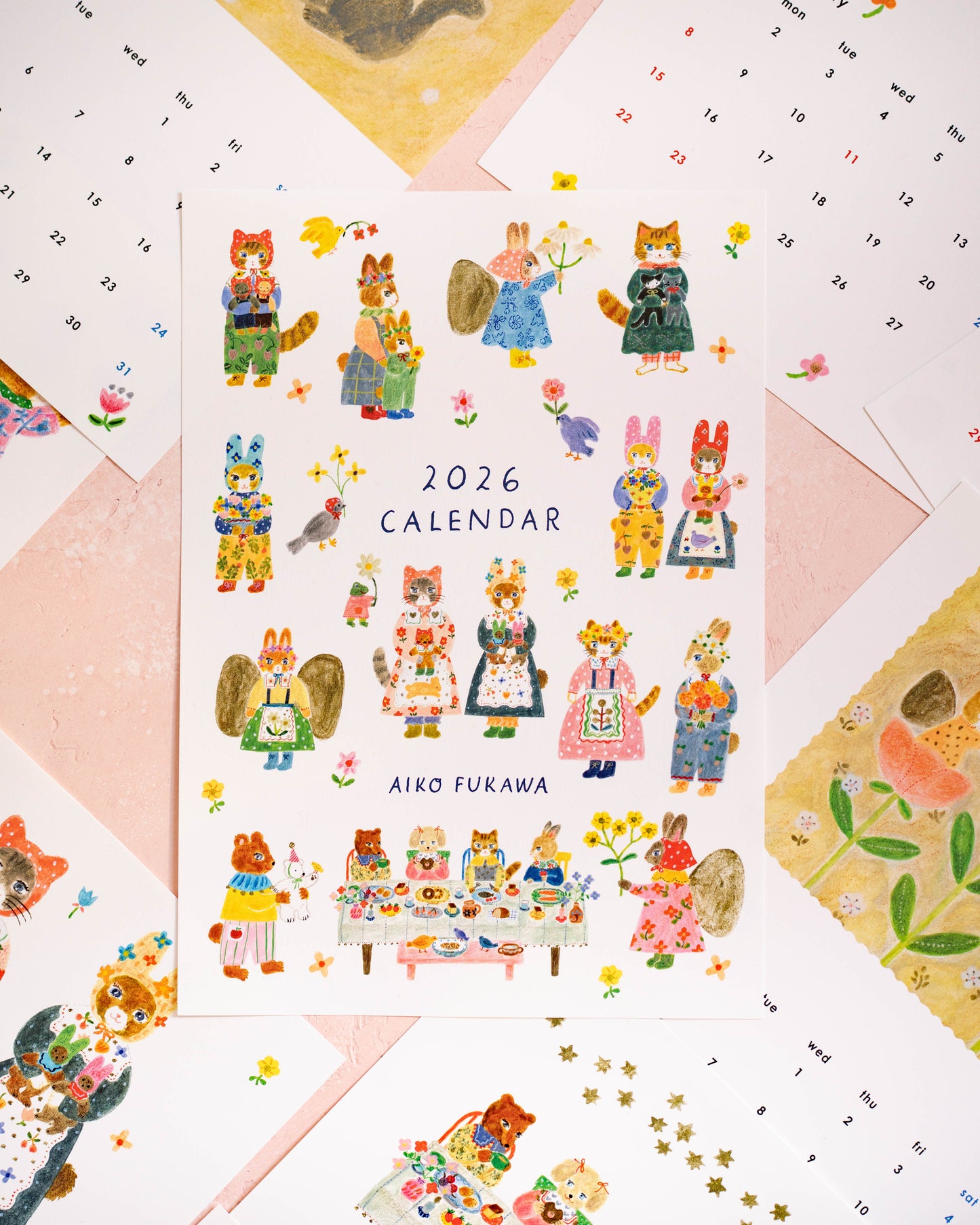 2026 Calendar Aiko Fukawa