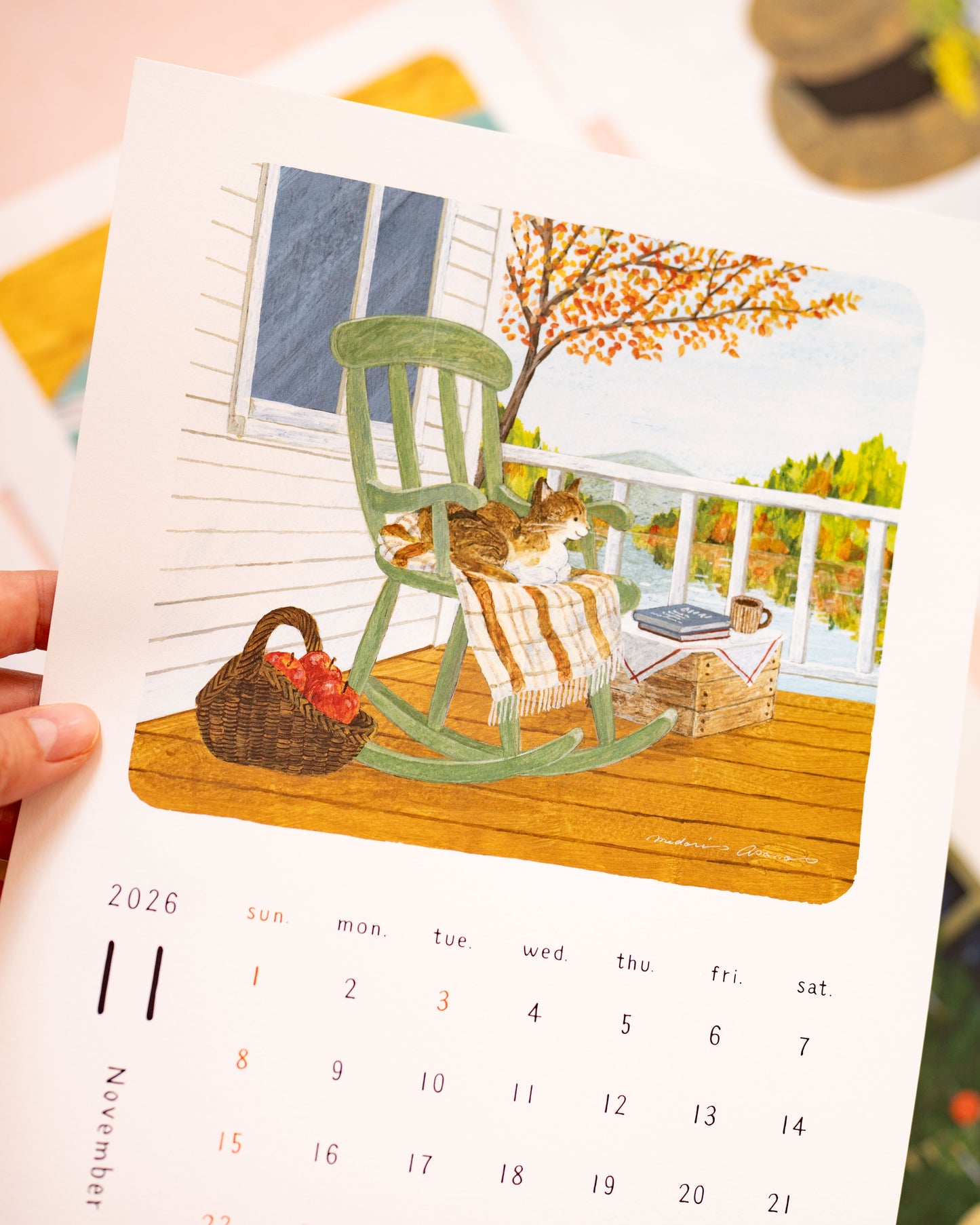 2026 Midori Asano Calendar