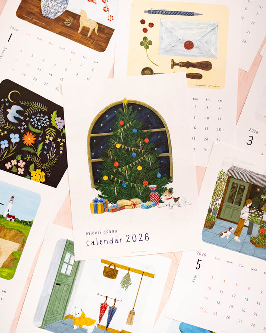 2026 Midori Asano Calendar