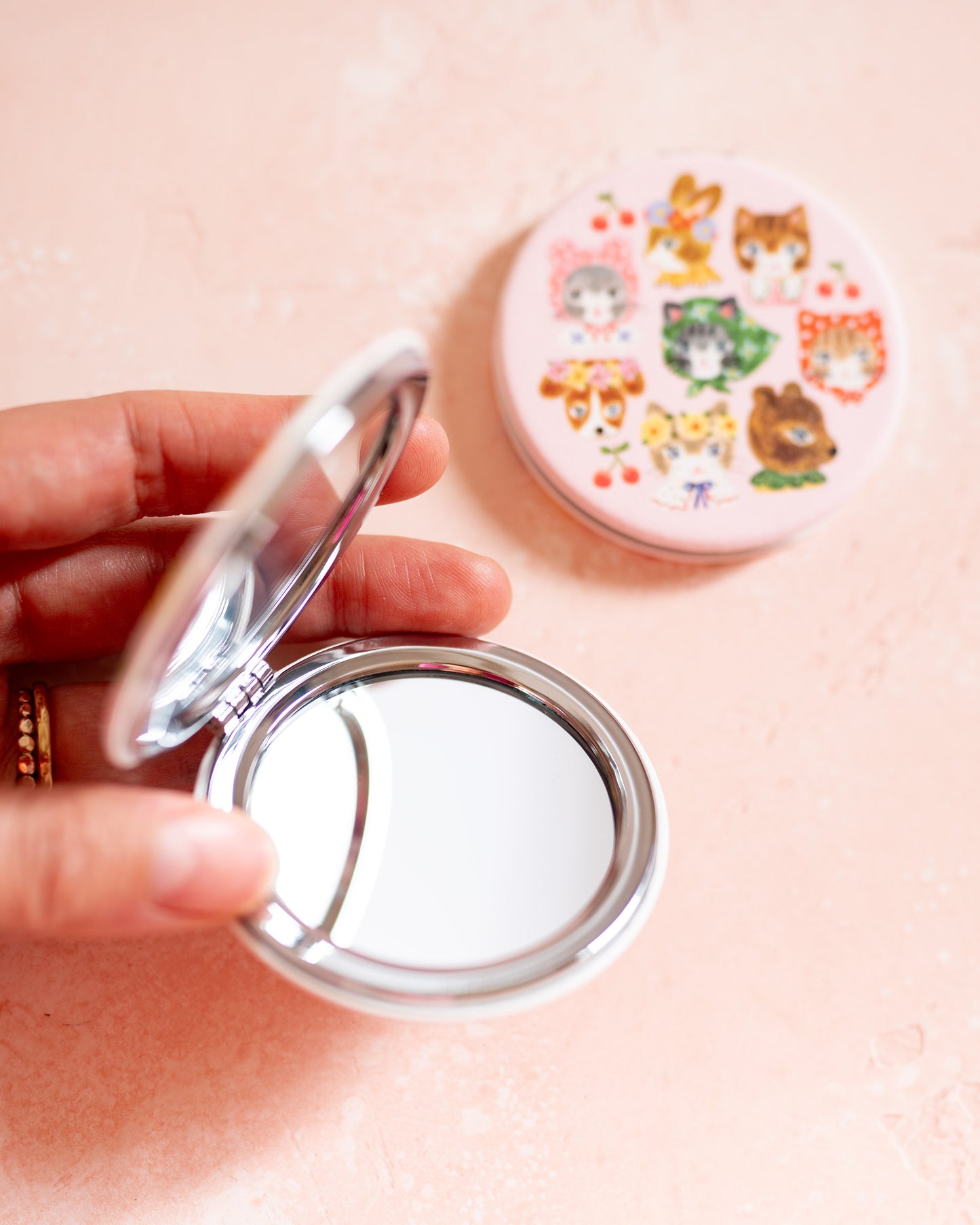 Niko Niko Aiko Fukawa Pocket Mirror