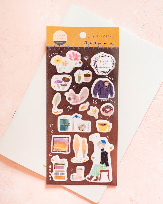 Miki Tamura Autumn Stickers