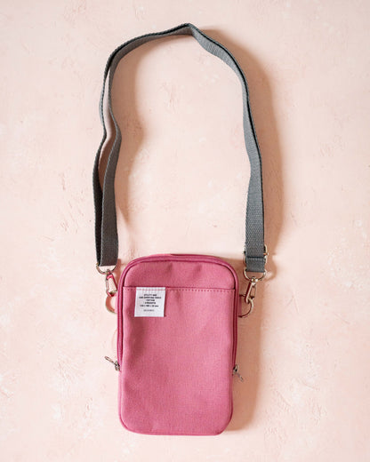 Delfonics Carrying Phone and Passport Pouch Pink