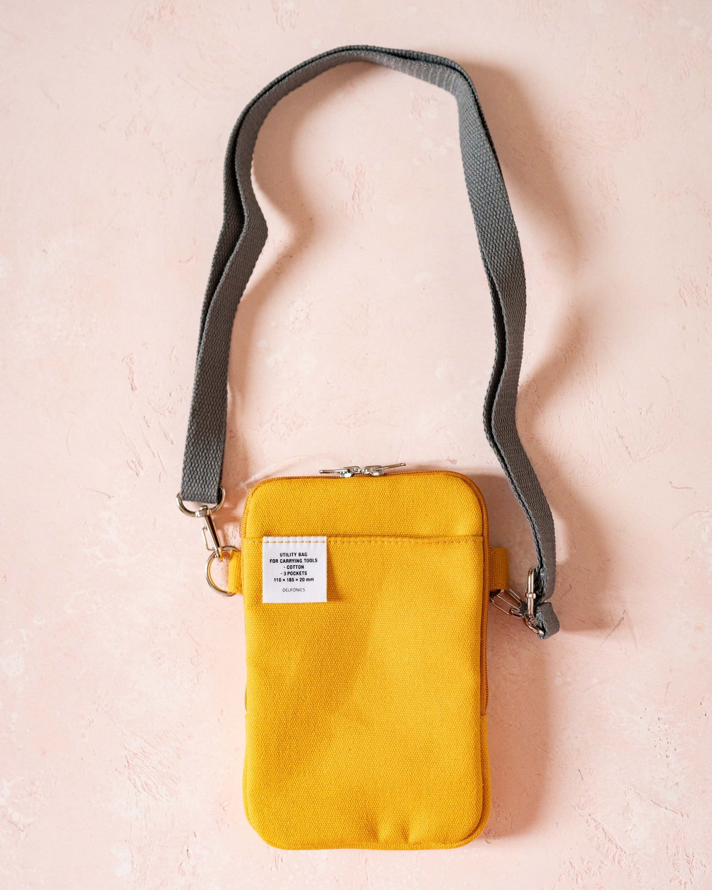 Delfonics Carrying Phone and Passport Pouch Yellow