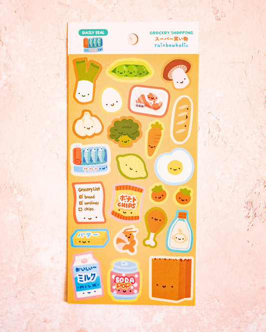 Stickers Super Shopping – Rainbowholic × Tazdaunicorn