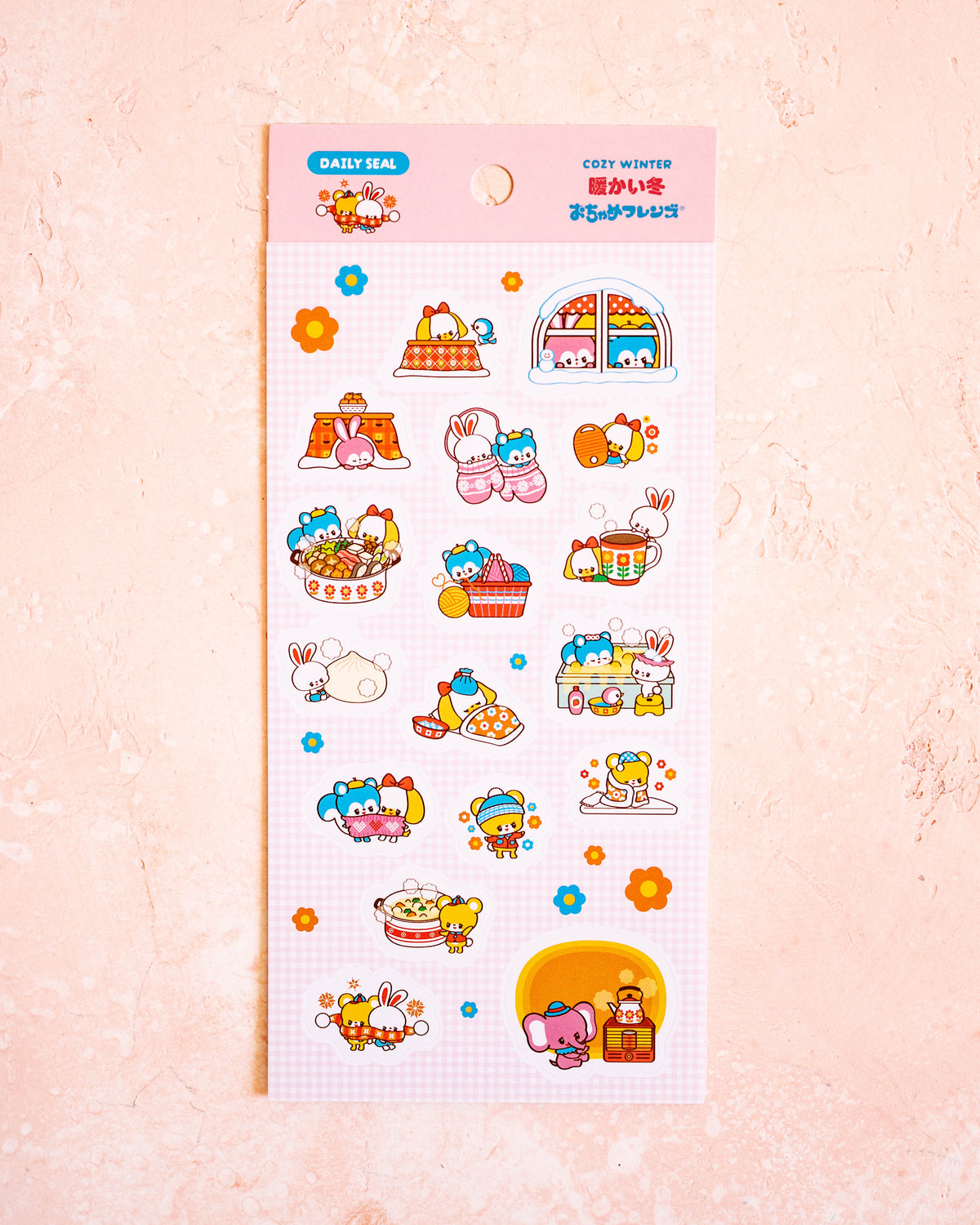 Stickers Cosy Winter – Rainbowholic × Ochame Friends