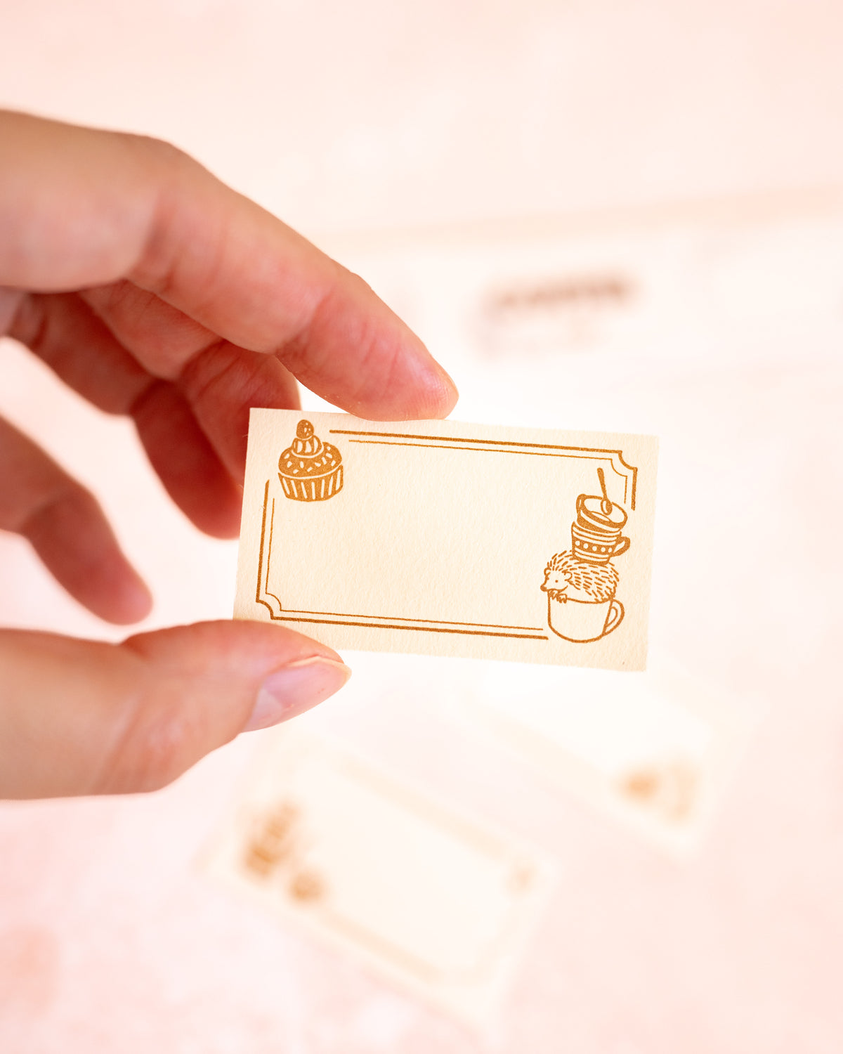 Carnet de Tickets Coffee Letterpress – merinomi