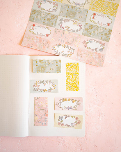 Feuille Chigirisen Hana no Wa A4 – merinomi (24 cartes)
