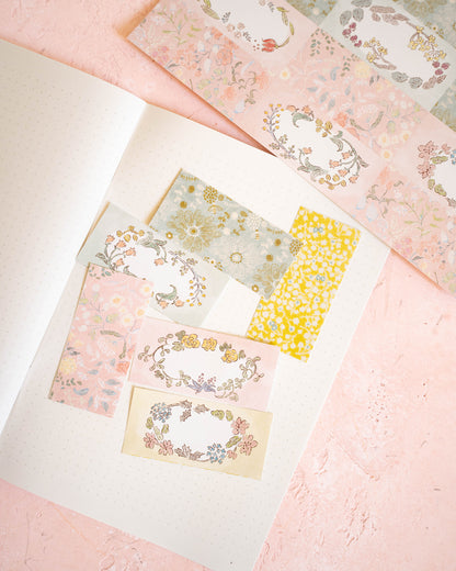 Feuille Chigirisen Hana no Wa A4 – merinomi (24 cartes)