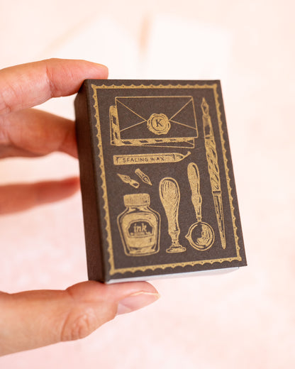 Mini Notes Boite d'Allumettes Letter Press Stationery - merinomi × K-bunsha