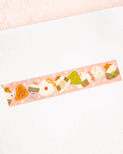Masking Tape Onigiri Animals – merinomi