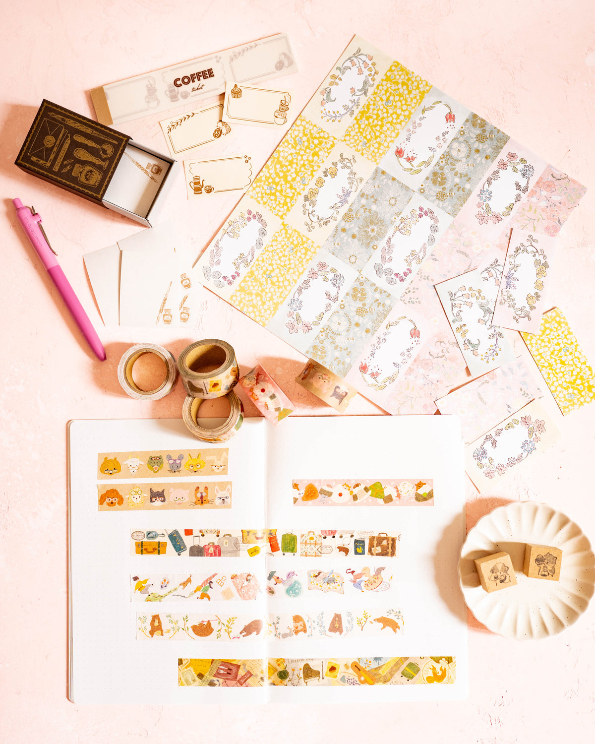 Masking Tape Animal Eyes Glasses – merinomi