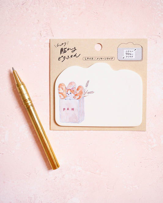 Notes Autocollantes Tokoro Komugi Chat Pain