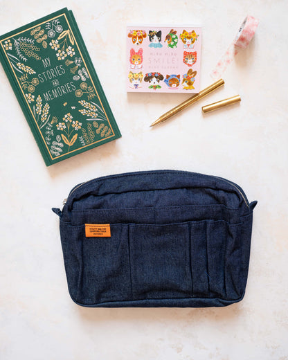 Delfonics Utility Pouch Medium - Bleu Jean