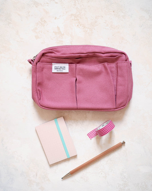 Delfonics Utility Pouch Small - Pink