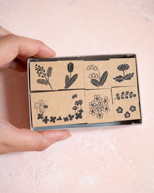 Coffret Tampons Flowers Emi Nakano (8 tampons)