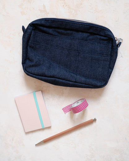 Delfonics Utility Pouch Small - Denim Blue