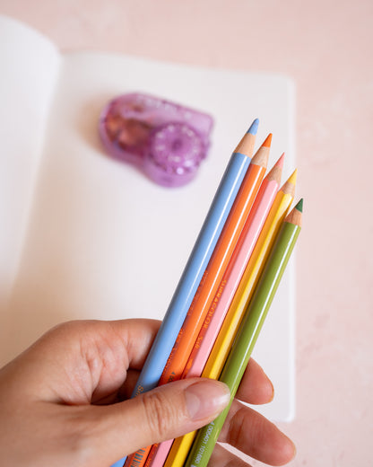 Kutsuwa T'GAAL Purple Pencil Sharpener – Adjustable Angle and Length