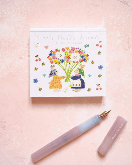 Bloc-notes Little Fluffy Friends Aiko Fukawa